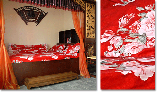 Traditional Chinese bedroom in Beijing