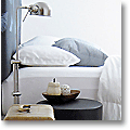 bedroom detail in subtle neutral colors