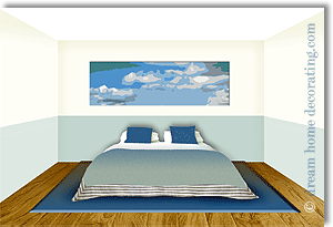cool/neutral bedroom color scheme