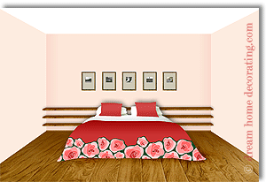 pink bedroom