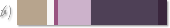 purple-caramel color scheme