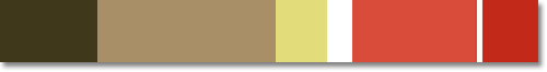 coffee color scheme: espresso, cafe au lait, pistachio, milky white, strawberry