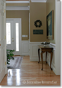 Hall Decorating Ideas on Choosing Interior Paint Colors  Step 2