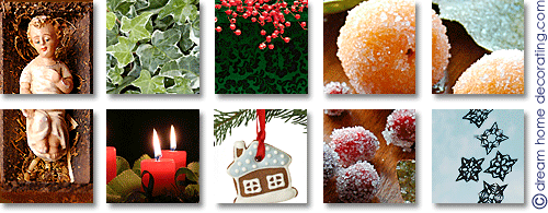 christmas decorating ideas: Country Christmas decorations from Europe