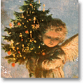 christkind-themed German advent calendar