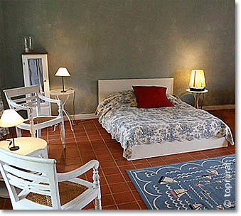 French bedroom in Normandy