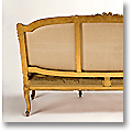 French settee styles from Louis XV to contemporary French country sofas