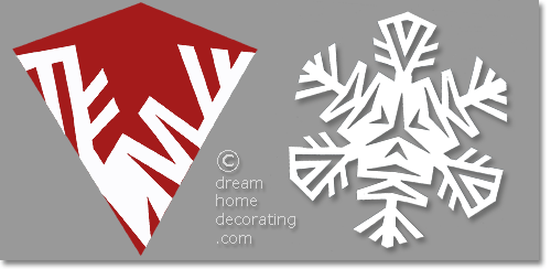 paper snowflake cutting pattern