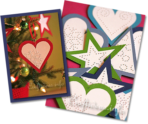 paper Christmas ornaments: printable Christmas decorations