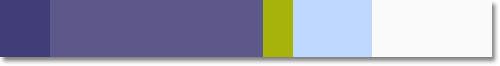 summery purple color chart: plum, lime, pale cobalt blue, winter white