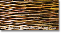 wicker basket detail