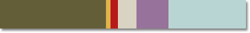 colors that go with green: olive green, pale gold, pomegranate red, putty, mauve, duck-egg blue