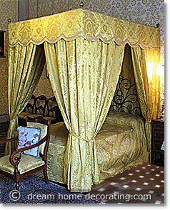 Tuscany canopy bed