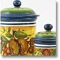 Tuscan canisters