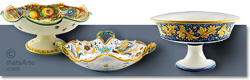 Tuscan & Umbrian majolica bowls