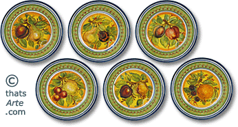 Tuscan country majolica