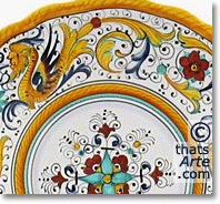 Deruta Italian ceramics Raffaellesco