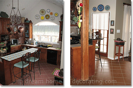 Kitchen after Tuscany style makeover