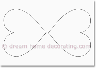 Free Heart Template To Print from www.dreamhomedecorating.com