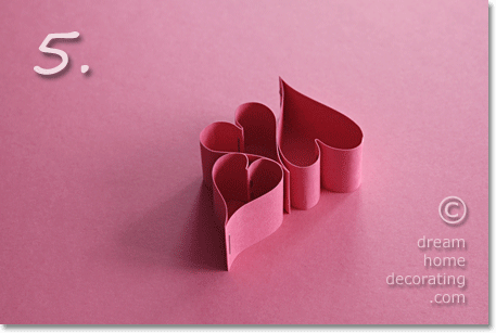 How to make a Valentine heart out of paper
