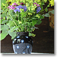 ceramic jug with wildflowers