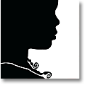 paper silhouette of a girl