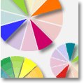 color sections on color wheel charts