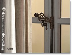 Rustic window in Provence, France