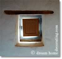 traditional rustic interior shutters, Provence