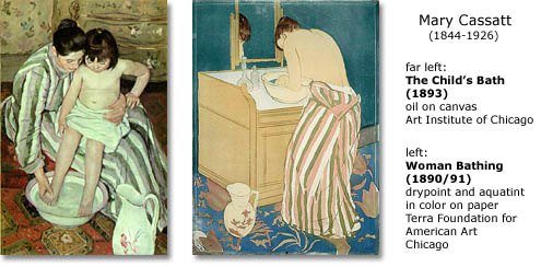 19th-century French bathroom vanity