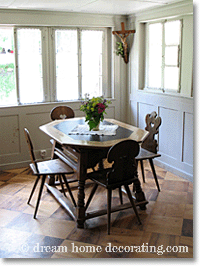 antique dining room table, Switzerland