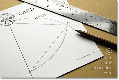 how to construct an equilateral triangle with a sling and a pin