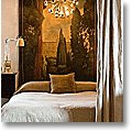 elegant bedroom in neutral colors