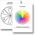 printable color wheel chart