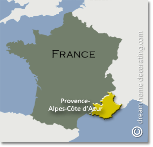 provence alpes cote d'azur map