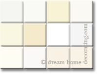 white color swatches