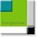 apple green turquoise