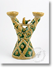 tuscan earthenware candle holders