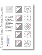 5 paper snowflake templates