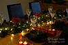 Another view of the table setting (place cards in foreground)