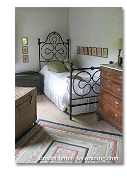 antique tuscan bedroom