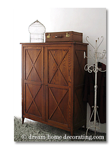 contemporary tuscan armoire