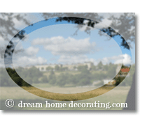 sandblasted window or frosting foil