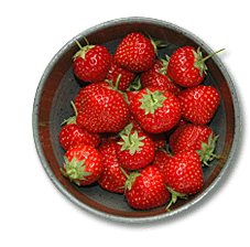 bowl of strawberries