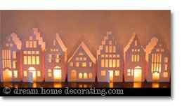 paper house lanterns