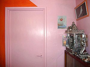 living room in pinks and oranges living room in pinks and oranges