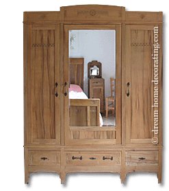 italian bedroom closet, stile liberty